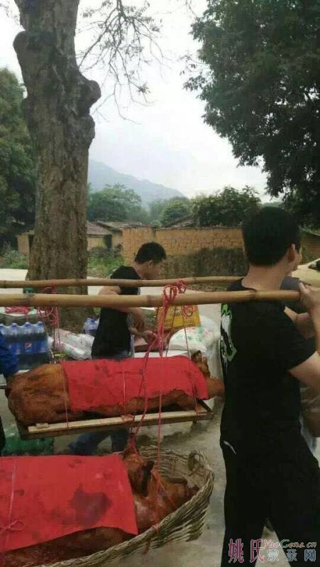 广东四会县迳口姚氏有两个祠堂