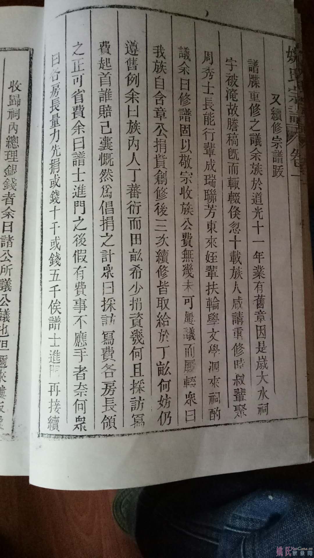 安徽庐江潜川姚氏八修宗谱